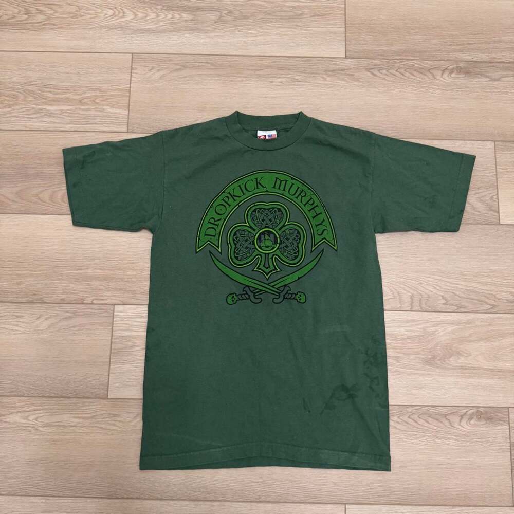 Dropkick Murphys St. Paddy’s Tour 2012 Green Band T-Shirt Medium USA